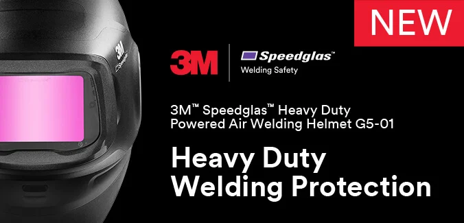 The New 3M™ Speedglas™ G5-01 Heavy-Duty Welding Helmet Launches in Australia and New Zealand