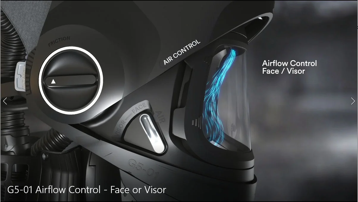 G5-01 Airflow - Face or Visor?