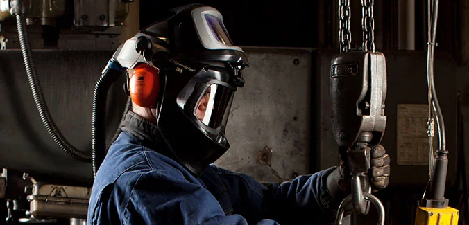 Welding Helmet with Earmuffs
